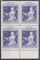 1980 , Mi 1639 ** (5) - 4er Block Postfrisch - 200. Todestag Von Kaiserin Maria Theresia - Neufs