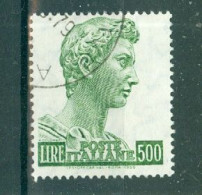 ITALIE - N°738 Obliéré - Série Courante. Type Eq. Saint Georges. - 1946-60: Used