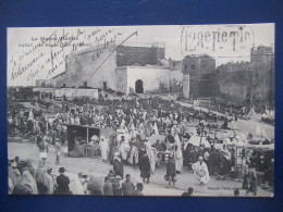 CPA CARTE POSTALE  - RABAT  ( MAROC  ) -  LE MARCHÉ SOUK EL GHEZEL - Rabat