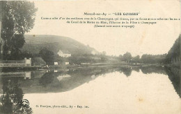 51 - Mareuil Sur Ay - Les Goisses - Correspondance - Voyagée En 1918 - CPA - Voir Scans Recto-Verso - Mareuil-sur-Ay