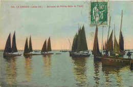 44 - Le Croisic - Barques De Pêche Dans Le Tralct - Colorisée - CPA - Voir Scans Recto-Verso - Le Croisic