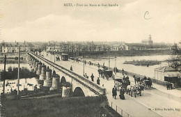 57 - Metz - Pont Des Morts Et Fort Moselle - Animée - CPA - Voir Scans Recto-Verso - Metz