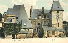 49 - Angers - Château Du Roi De Pologne - Colorisée - CPA - Voir Scans Recto-Verso - Angers