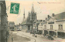 61 - Laigle - Place St Martin - Animé - CPA - Voir Scans Recto-Verso - L'Aigle