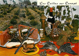 Recettes De Cuisine - Cailles Sur Canapé - Carte Neuve - Gastronomie - CPM - Voir Scans Recto-Verso - Recetas De Cocina