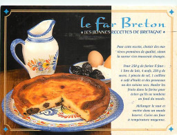 Recettes De Cuisine - Far Breton - Gastronomie - CPM - Voir Scans Recto-Verso - Recepten (kook)