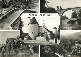 89 - Pierre-Perthuis - Multivues - CPSM Grand Format - Etat Léger Pli Visible - CPM - Voir Scans Recto-Verso - Autres & Non Classés