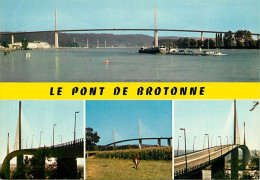 76 - Pont De Brotonne - Multivues - Bateaux - Carte Neuve - CPM - Voir Scans Recto-Verso - Autres & Non Classés