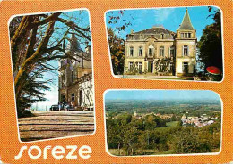 81 - Soreze - Le Château De Cahuzac - Maison De Repos - Multivues - CPM - Voir Scans Recto-Verso - Autres & Non Classés