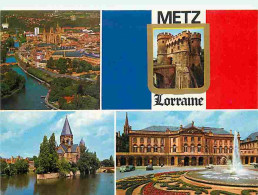 57 - Metz - Multivues - Automobiles - CPM - Voir Scans Recto-Verso - Metz