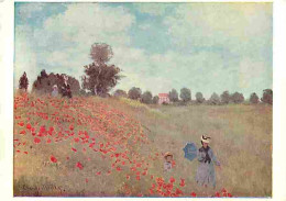 Art - Peinture - Claude Monet - Les Coquelicots - CPM - Voir Scans Recto-Verso - Paintings