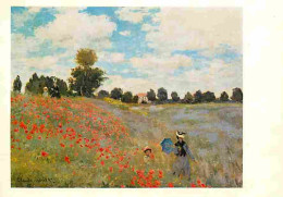 Art - Peinture - Claude Monet - Les Coquelicots - CPM - Voir Scans Recto-Verso - Peintures & Tableaux