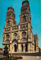 45 - Orléans - La Cathédrale Sainte Croix - Flamme Postale Parc Floral Orléans - CPM - Voir Scans Recto-Verso - Orleans