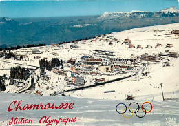 38 - Chamrousse - Station Olympique - Vue Générale Et Chaîne De La Chartreuse - Hiver - Neige - Carte Neuve - CPM - Voir - Chamrousse