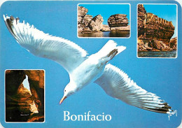 20 - Bonifacio - Multivues - Falaises - Mouettes - CPM - Voir Scans Recto-Verso - Autres & Non Classés