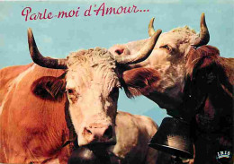 Animaux - Vaches - Carte Humoristique - Cloche - CPM - Voir Scans Recto-Verso - Vacas