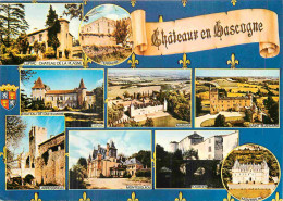 32 - Gers - Gascogne - Chateaux - Multivues - CPM - Voir Scans Recto-Verso - Otros & Sin Clasificación