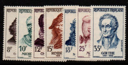 Timbres Série N° 1132 A 1138 ** - Unused Stamps