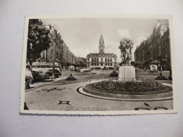 A549 .CPA. PORTUGAL. PORTO.Avenida Dos Aliados Pormenor. .beau Plan Animé. écrite & Voyagée 1962 - Porto