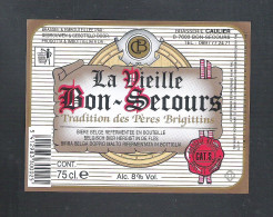 BIERETIKET -  LA VIEILLE BON-SECOURS -  75 CL (BE 241) - Bier