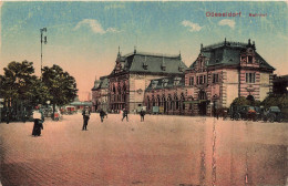 ALLEMAGNE - Düsseldorf - Bahnkof - Colorisé - Animé - Carte Postale Ancienne - Duesseldorf