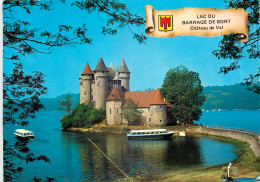 15 - LAC DU BARRAGE DE BORT - CHATEAU DE VAL - Autres & Non Classés