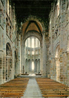 50 -  LE MONT SAINT MICHEL -  EGLISE ABBATIALE - LA NEF ROMANE - Le Mont Saint Michel