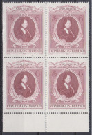 1980 , Mi 1640 ** (4) - 4er Block Postfrisch - 200. Todestag Von Kaiserin Maria Theresia - Unused Stamps