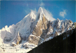  74 - AIGUILLE VERTE ET DRUS VUS DES PRAZ - Autres & Non Classés