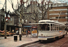 42 - SAINT ETIENNE - MARCHE AUX FLEURS - TRAMWAY - Saint Etienne