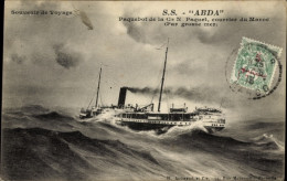 CPA Liner SS Abda, Dampfschiff, Cie N. Paquet, CNP - Autres & Non Classés