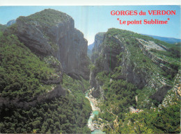 04 - GORGES DU VERDON - LE POINT SUBLIME - Autres & Non Classés