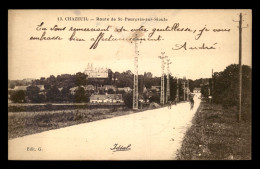 03 - CHAZEUIL - ROUTE DE ST-POURCAIN-SUR-SIOULE - Autres & Non Classés