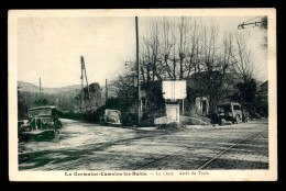 13 - MARSEILLE 11EME - LA GERMAINE-CAMOINS-LES-BAINS - LA CROIX - ARRET DU TRAM - AUTOMOBILES ANCIENNES - Non Classés