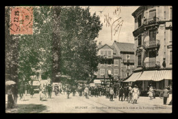 90 - BELFORT - LE CARREFOUR DE L'AVENUE DE LA GARE ET DU FAUBOURG DE FRANCE - Belfort - Ville