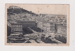 ITALY - Naples Piazza Municipio  Unused Vintage Postcard - Napoli