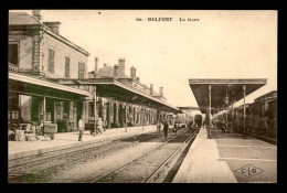 90 - BELFORT - LES QUAIS DE LA GARE DE CHEMIN DE FER - Belfort - Stadt