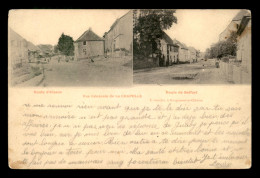 90 - LA CHAPELLE - ROUTE D'ALSACE ET ROUTE DE BELFORT - Autres & Non Classés