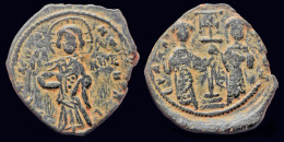 Constantine X And Eudocia AE Follis - Byzantium