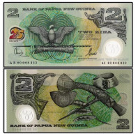 2000 Papua New Guinea 2 Kina P 21 NEW UNC Banknotes - Papua New Guinea