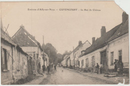 LD61 : GUYENCOURT , Env. D ' Ailly Sur Noye : La Rue Du  Château - Altri & Non Classificati