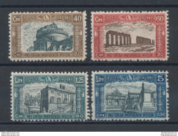 1926 Regno D'Italia - Milizia I°, N° 206/209 , MNH** Ottima Centratura - Other & Unclassified