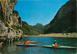 07 - LES GORGES DE L'ARDECHE - LE ROSSIGNOL - CANOË ET KAYAK - Autres & Non Classés