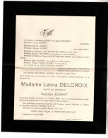 Wodecq 1934 , Léona Delcroix - Obituary Notices