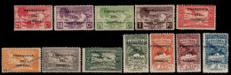 Andorre Espagnole / Spanish Andorra 1932 Airmail, Not Issued Overprinted Franquicia Del Consell - MNH - Ungebraucht