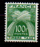 Timbre Taxe N° T89 * - 1859-1959 Postfris