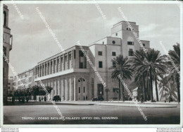 Ca627 Cartolina Ex Colonie Tripoli Corso Sicilia Storia Postale Libia 1940 - Autres & Non Classés