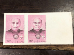 VIET  NAM  NORTH STAMPS-NOT Issues Imperf COLOR ESSAIS MNH 1 In BLOCKS-2 STAMPS-(TON DUC TRANG)1 Pcs Good Quality - Viêt-Nam