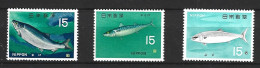 JAPON. N°828-9A De 1966-7. Poissons. - Fische