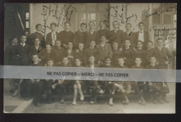 30 - NIMES - LES ELEVES DU LYCEE,  LA 1ERE B - CARTE PHOTO ORIGINALE - Nîmes